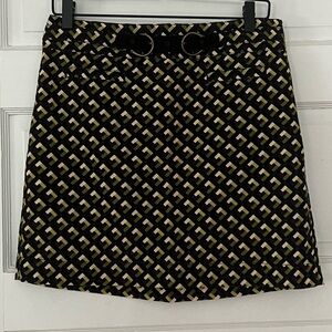 Ann Taylor LOFT | Geometric Mini Skirt
